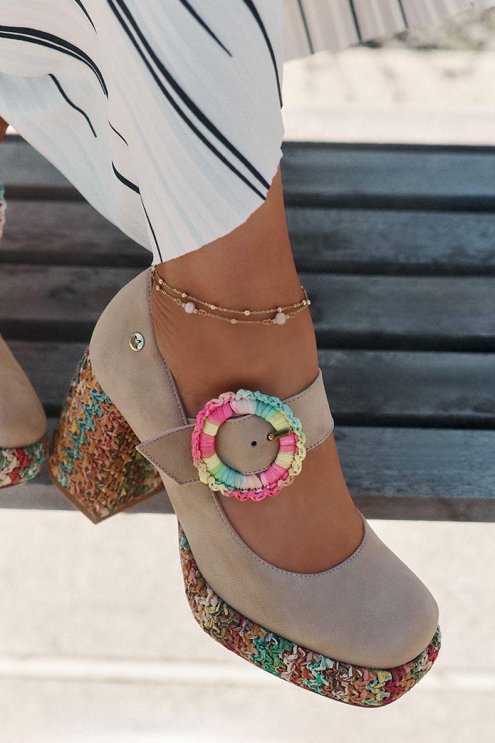 Pumps met dikke hak - MiCa's Fashion & Lifestyle
