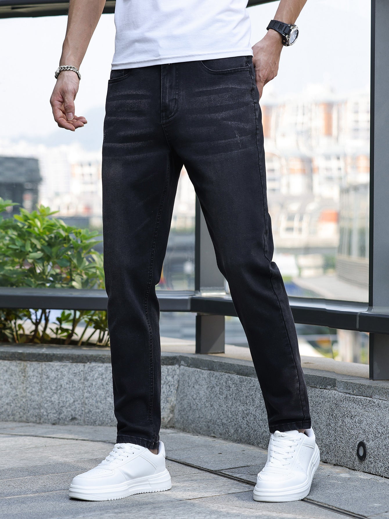 Stretch Slim Jeans voor Heren