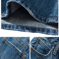 Lange Denim rok