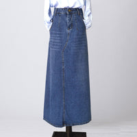 Lange Denim rok