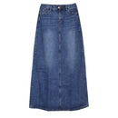 Lange Denim rok