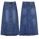 Lange Denim rok