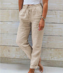 Damesbroek met hoge taille