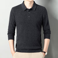 Winter Wool Lapel Long Sleeve Men