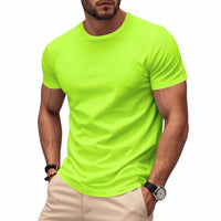 Workout T-shirt met ronde hals en korte mouwen