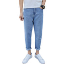 Men's Loose Straight Fashion Brand High-end Spring And Autumn New Small Harem Jeans