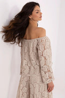 Blouse Italy Moda -beige - MiCa's Fashion & Lifestyle