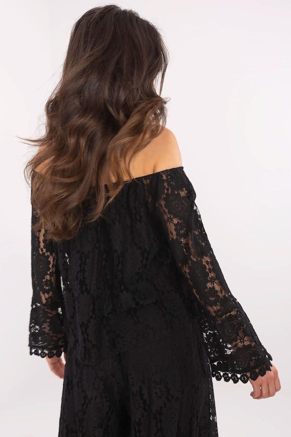 Blouse Italy Moda -zwart - MiCa's Fashion & Lifestyle