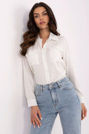 Overhemd met lange mouwen NM -Wit - MiCa's Fashion & Lifestyle