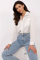 Overhemd met lange mouwen NM -Wit - MiCa's Fashion & Lifestyle