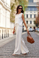 Licht beige blouse Roco Fashion - MiCa's Fashion & Lifestyle