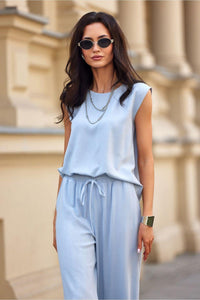 Lichtblauw blouse Roco Fashion - MiCa's Fashion & Lifestyle