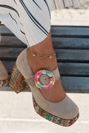 Pumps met dikke hak - MiCa's Fashion & Lifestyle